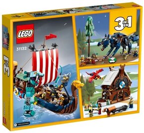 Prodám LEGO 31132 Vikingská loď a mořský drak - 2