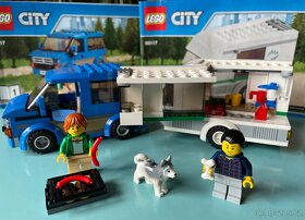 LEGO CITY 60117 - Dodávka a karavan - 2