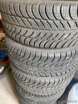 Plechové disky 16” 5x108 Ford a zimní pneu 205/55/R16 - 2