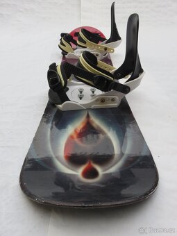 Snowboard Stuf Velvet 132cm s vázáním - 2