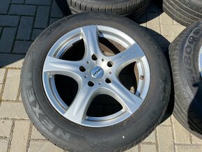 4x alu disky RONAL 5x139 R18, letní pneu 80% - 2