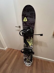 Snowboard Raven s vázáním 150cm - 2