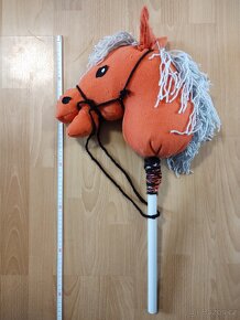 Hobby Horse koník ryzák na tyči - lehký - 2