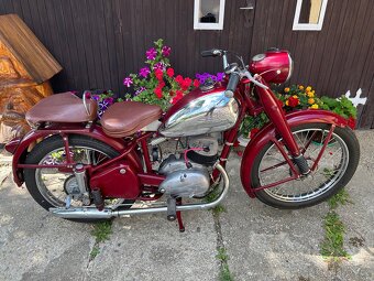 Čz 150 s TP ČZ 125T rok 1947 - 2