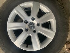 Original Alu kola 7,5 x 17”, ET50 na zimní pneu 255/60R17 - 2