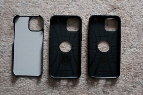 Kryty pro iPhone 13 Mini - Spigen + karbonový - 2