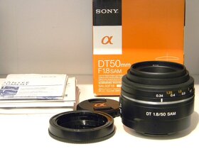 Sony DT 50/1,8 SAM bajonet Sony A. - 2