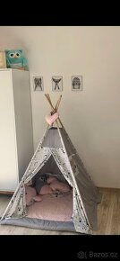 Teepee s plysaky - 2