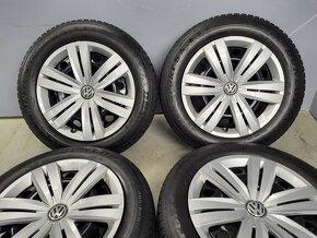 Originál 16" VW Touran / Caddy 5x112 zimní pneu5-6,5mm - 2