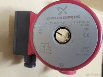 Cirkulační čerpadlo pitné vody Grundfos 25-80-180N - 2