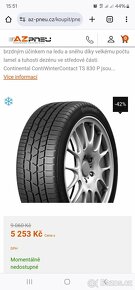 225/45 r19 Continental TS830P - 2