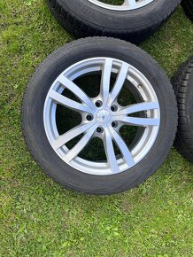 Kompletní kola na Alu disku 7Jx17 H2 ET38 5x112 215/55 R17 - 2