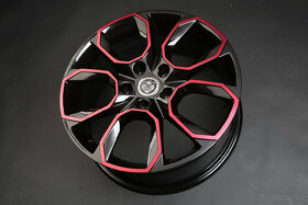 Alu kola 18" 5x112 Yakuza Japan Extreme black+red - 2