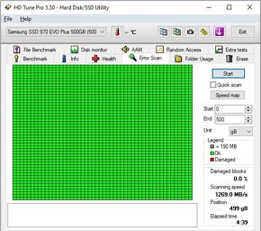 SSD SAMSUNG 970 EVO Plus, M.2 NVme 500GB - 2