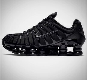 NIKE Air max Shox TL "Triple Black" - 2