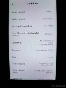 Xiaomi Redmi Note 4 globál Silver - 2