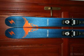 freride Blizzard Cochize 160 cm , lyžaky atomic - 2