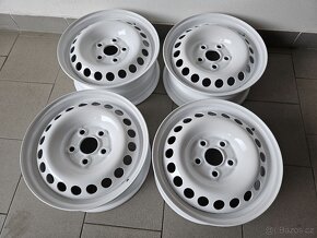 Ocel. Disky VW T5 _ 5x120 16" - White - 2