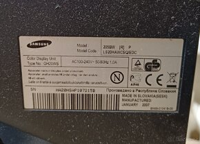 Monitor 20 - Samsung 205BW - 2