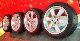 Alu 17" TLW FIAT OPEL Renault Honda 4x100 R17 Pneu 215/45R17 - 2