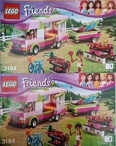 Lego Friends karavan, kód 3184 - 2