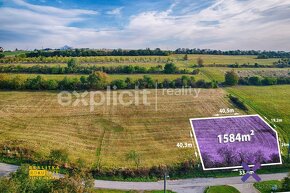 Prodej pozemky pro bydlení, 1 584 m2 - Žlutava, ev.č. 01799 - 2