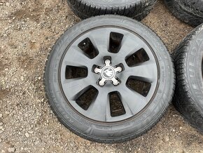 4x al kola 5x112 16 + pneu zimní 205/55 R16 - 2