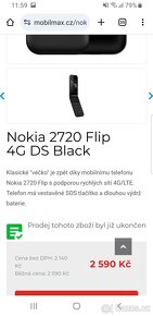 Nokia 2720 flip wifi - 2