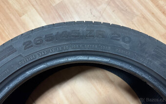 Prodám letní pneumatiky Continental 265/45 R20 - 2