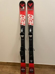 Lyže set Rossignol - lyže 120 cm, hůlky, boty Atomic 22. - 2