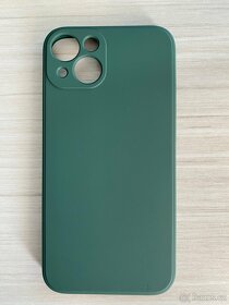 Elegantní kryt pro iPhone 13 - tmavě zelená - 2