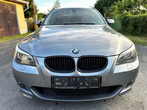 BMW 520d E61 130kW MPAKET TOURING,MANUÁL,KŮŽE,ALU,HAGUSY - 2