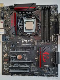 Intel i5 6600K + MSI Z170 M3 + Chladič - 2