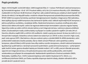 Nová kompresorová lednice ENGEL MD45F - 40litrů - 2