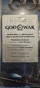 Vinyl God of War, MOVATM331, 122/1000, purple & pink marbled - 2