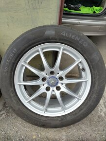 ALU 7,5Jx17H2 ET52 a pneumatiky 235/55 R17 - 2