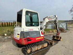 Minibagr Takeuchi TB228 2015 powertil 2x lzice - 2