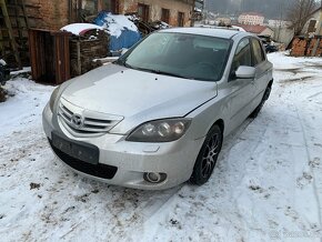 Mazda 3,rok 2006,nafta 1.6 di 80kw-Náhradní díly - 2