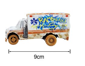 KOVOVÝ MODEL DR DAMAGE-RAMBULANCE - 2