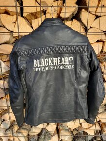 Dámská kožená moto bunda W-TEC Black Heart - 2