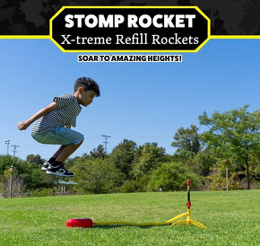 Náhradní Rakety Stomp Rocket X-Treme 15 ks NOVÉ - Frýdlant - 2