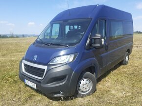 Peugeot Boxer 2,0 HDI  6 MÍST+klima+nezávislé topení -DPH - 2