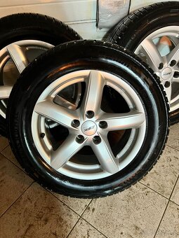 ALU kola 5x112 ET42 + zimní pneu 225/55 R16 - 2