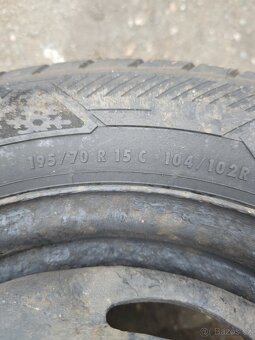 Disky 5x160 Ford transit  195/70 R15 C - 2