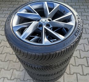 Originál alu sada disků Škoda Superb III 5x112 R19 Vega - 2