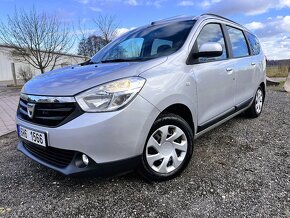 Dacia Lodgy, 1,6 SCe 75kW LPG 7mist,1.MAJ.,ČR - 2