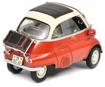 Model 1:18 BMW Isetta 1960 Red/White Schuco - 2