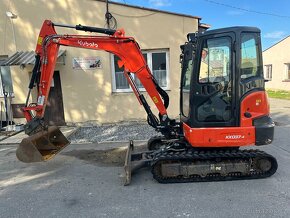 Pásový bagr Kubota KX037-4,2021,KLIMA,2xhyd.vývod - 2