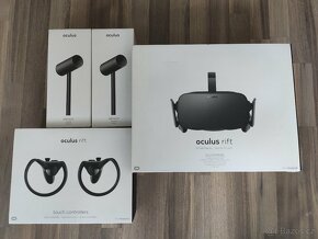 Oculus Rift CV1 + 4x senzor + prislusenstvi - 2