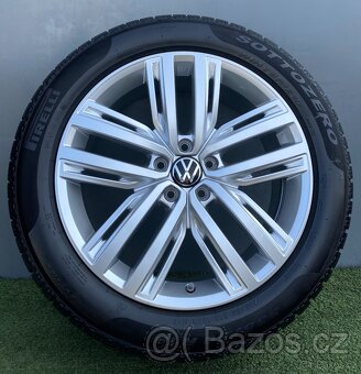 Originální Alu kola 5x112 VW Tiguan 235/50/19 TOP TPMS - 2